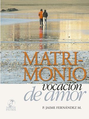 cover image of Matrimonio vocación de amor